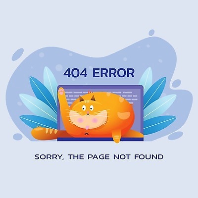 EPS 해외이미지 일러스트 네트워크 페이지 오류 해외일러스트 파일형식 벡터 이미지허브