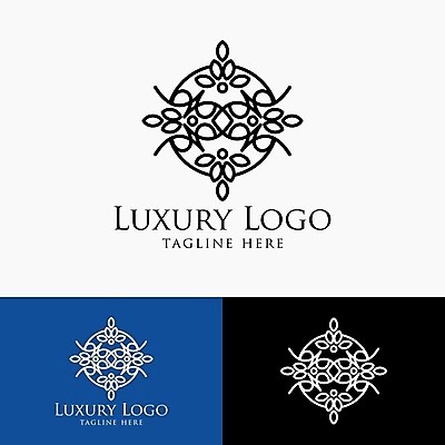 EPS 해외이미지 문양 일러스트 사람없음 파란색 고급 심볼 아라베스크 해외일러스트 컬러 컨셉 파일형식 벡터 이미지허브