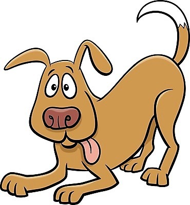 EPS 해외이미지 캐릭터 엎드리기 일러스트 사람없음 반려동물 갈색 귀여움 개 만화 해외일러스트 일러캐릭터 동물 컬러 컨셉 포유류 모션 파일형식 벡터 이미지허브