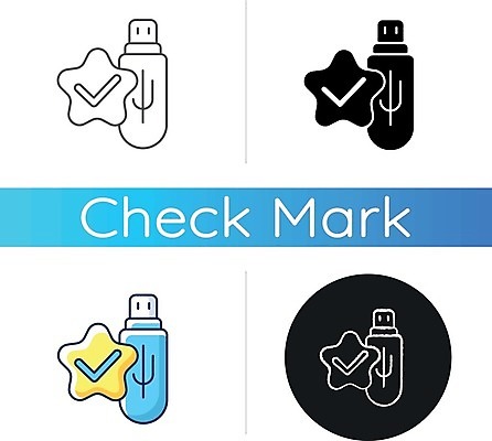 EPS 해외이미지 별 일러스트 사람없음 세트 원형 USB 체크표시 해외일러스트 자연요소 도형 확인 파일형식 벡터 이미지허브