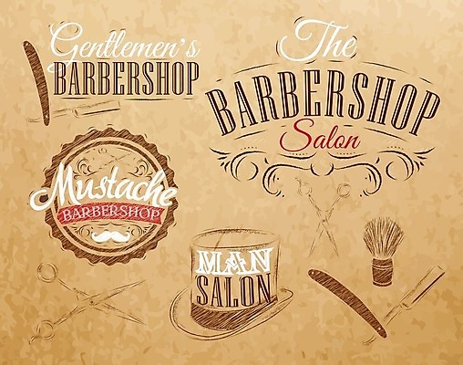 EPS 해외이미지 디자인 남자 종이 패턴 일러스트 비즈니스 수염 그래픽 장식 빨간색 갈색 상점 칼날 우아함 자르기 심볼 콧수염 복고 배지 우표 옛날 이발사 직진 레터링 해외일러스트 컬러 컨셉 무늬 모션 사람 파일형식 벡터 이미지허브