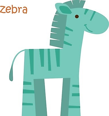 EPS 해외이미지 한마리 일러스트 사람없음 귀여움 얼룩말 말캐릭터 해외일러스트 1 동물캐릭터 컨셉 말_동물 파일형식 벡터 이미지허브