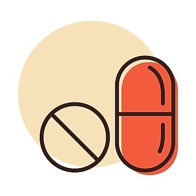 EPS 해외이미지 디자인 일러스트 건강 병원 알약 약 긴급 원형 질병 약국 심볼 사인 중독 조제 고립 돌봄 진통제 항생제 해외일러스트 도형 의학 모션 만들기 파일형식 벡터 이미지허브