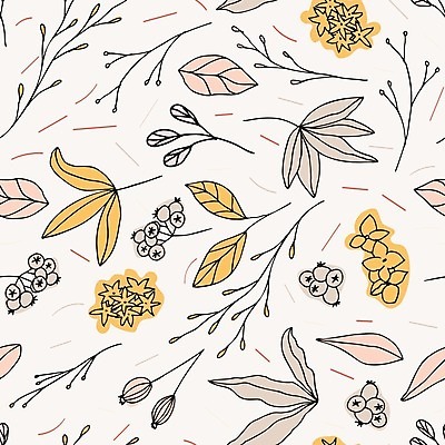 EPS 해외이미지 식물 열매 꽃 백그라운드 잎 꽃무늬 패턴 일러스트 자연 벽지 그래픽 여름 정원 봄 수확 벚꽃 낙서 스케치 그림 복고 손그림 수국 해외일러스트 계절 무늬 농업 미술 생태계 파일형식 벡터 이미지허브