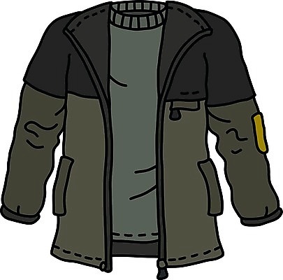 EPS 해외이미지 옷 남자 스포츠 셔츠 일러스트 자연 초록색 유행 검은색 어둠 재킷 회색 만화 스웨터 올리브 해외일러스트 열매 컬러 상의 사람 외투 생태계 파일형식 벡터 이미지허브