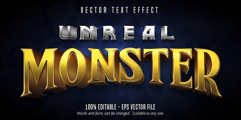 EPS 해외이미지 편집 알파벳 일러스트 텍스트 미술 경사 타이포그라피 단어 빛 3D 어둠 황금 은색 편지 영화관 필름 영화 전쟁 광택 신화 영웅 병정 전사 옛날 자동 프리미엄 힘찬 스타일 효과 해외일러스트 문자 영어 컬러 컨셉 문화예술 극장 디지털합성 파일형식 벡터 이미지허브