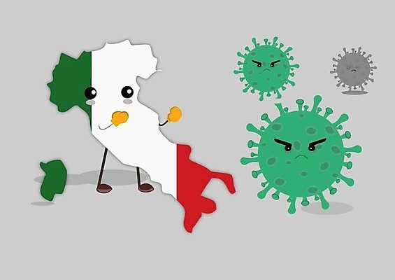 EPS 해외이미지 디자인 유럽 장갑 지도 일러스트 건강 그래픽 빨간색 초록색 이탈리아 권투 추위 깃발 바이러스 질병 위험 심볼 감염 박테리아 고립 독립 전염병 지리 해로움 해외일러스트 잡화 나라 컬러 컨셉 의학 격투기 파일형식 벡터 이미지허브