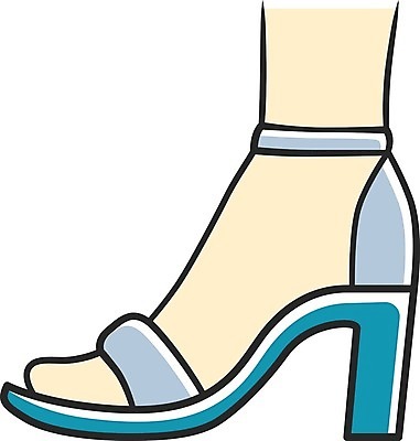 EPS 해외이미지 클립아트 디자인 옷 계절 여자 신발 컨셉 일러스트 여름 파란색 픽토그램 유행 쌓기 웹 블록 화려 클래식 고급 우아함 샌들 만화 가득함 심볼 그림 발목 고립 스트랩 양발 정중 스타일 세련 해외일러스트 컬러 인터넷 모션 발 사람 파일형식 벡터 이미지허브