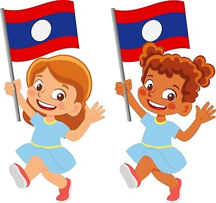 EPS 해외이미지 손 배너 물결 어린이 일러스트 깃발 심볼 라오스 바둑 해외일러스트 아시아 놀이 사람 신체부위 파일형식 벡터 나라 이미지허브