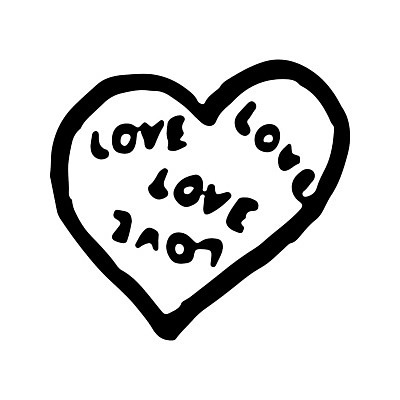 EPS 해외이미지 손 디자인 일러스트 발렌타인데이 사랑 그래픽 장식 검은색 흰색 하트 낙서 스케치 심볼 오브젝트 그림 고립 엘리먼트 해외일러스트 모양 감정 컬러 데이이벤트 미술 신체부위 파일형식 벡터 이미지허브