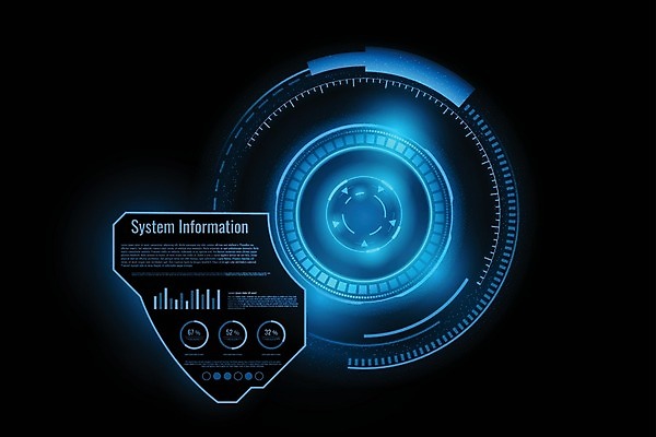 EPS 해외이미지 템플릿 일러스트 그래프 사람없음 그래픽 디지털 계기판 가상 해외일러스트 파일형식 벡터 이미지허브