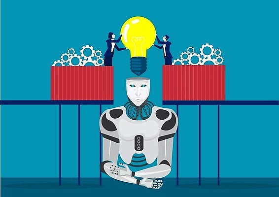 EPS 해외이미지 컨셉 일러스트 비즈니스 부분 공장 함께함 창조 그래픽 숫자 머리 신생아 비즈니스맨 유머 기술자 제조 로봇 뇌 준비 조립 몬스터 해골모형 휴머노이드 해외일러스트 직업 문자 남자 감정 공업 신체부위 모형 아기 직장인 파일형식 벡터 이미지허브