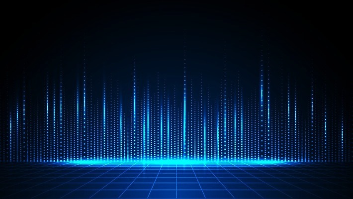 EPS 해외이미지 백그라운드 일러스트 사람없음 빛 컴퓨터 홀로그램 해외일러스트 전자제품 파일형식 벡터 이미지허브