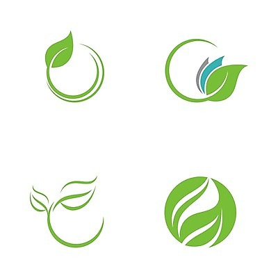 EPS 해외이미지 잎 일러스트 사람없음 초록색 그린캠페인 원형 보호 심볼 에코 친환경 해외일러스트 도형 식물 캠페인 컬러 컨셉 환경 파일형식 벡터 이미지허브