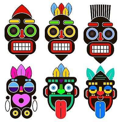 EPS 해외이미지 캐릭터 전통 디자인 종교 문화 얼굴 여행 백그라운드 일러스트 아프리카 가면 사람 그래픽 장식 세트 컬러풀 머리 의식 플랫 낙서 스케치 수집 심볼 오브젝트 사인 그림 기념품 가면무도회 고립 엘리먼트 아바타 스타일 해외일러스트 일러캐릭터 나라 컬러 미술 신체부위 무도회 파일형식 벡터 이미지허브