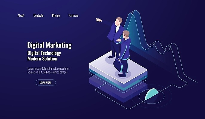 EPS 해외이미지 전신 남자 허리손 서류가방 일러스트 비즈니스 그래프 정보기술 서기 들기 성인 두명 파란색 디지털 자료 가리킴 네트워크 성인남자만 해외일러스트 컬러 포즈 가방 모션 기술 사람 손짓 남자만 성인만 파일형식 벡터 이미지허브