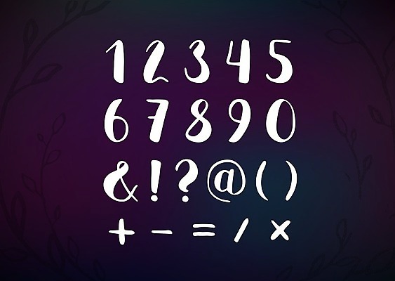 EPS 해외이미지 기호 디자인 일러스트 타이포그라피 사람없음 세트 숫자 흰색 플랫 조합형타이포 해외일러스트 문자 컬러 파일형식 벡터 이미지허브