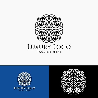 EPS 해외이미지 문양 일러스트 사람없음 파란색 고급 심볼 아라베스크 해외일러스트 컬러 컨셉 파일형식 벡터 이미지허브