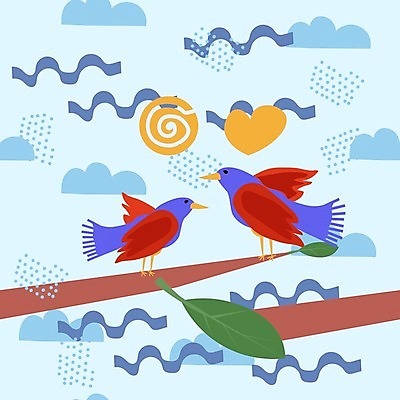 EPS 해외이미지 모양 동물 디자인 꽃잎 꽃 종이 분홍색 백그라운드 잎 패턴 일러스트 포장 자연 벽지 조류 추상 미술 그래픽 장식 컬러풀 정원 벚꽃 나뭇가지 하트 직물 인쇄 만화 포장지 그림 질감 손그림 내추럴 그런지 엘리먼트 가문비나무 해외일러스트 나무 식물 컬러 무늬 문화예술 생태계 파일형식 벡터 이미지허브