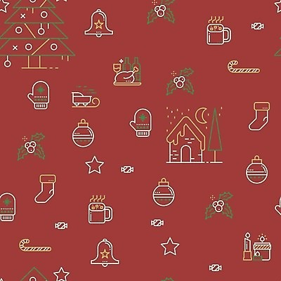 EPS 해외이미지 나무 계절 백그라운드 크리스마스 겨울 패턴 일러스트 벽지 새해 사탕 선물 장식 빨간색 산타클로스 수확 덮개 축하 눈송이 12월 해외일러스트 식물 기념일 컬러 컨셉 무늬 농업 디저트 눈_날씨 뚜껑 날짜 파일형식 벡터 이미지허브