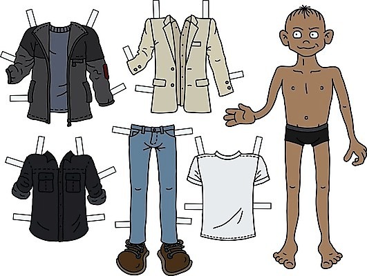 EPS 해외이미지 모델 옷 종이 인형 신발 셔츠 일러스트 소년 파란색 장난감 유행 검은색 어둠 재킷 회색 코트 흰색 청바지 디자이너 만화 자르기 크림 올리브 해외일러스트 직업 열매 남자 어린이 컬러 상의 바지 모션 외투 파일형식 벡터 이미지허브