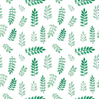 EPS 해외이미지 디자인 백그라운드 잎 패턴 일러스트 수채화 사람없음 초록색 패턴백그라운드 해외일러스트 식물 컬러 무늬 파일형식 벡터 이미지허브