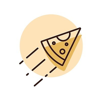 EPS 해외이미지 디자인 라인일러스트 일러스트 피자 사람없음 조각피자 피자조각 피자집 해외일러스트 조각 패스트푸드 서양음식 상점 파일형식 벡터 음식 인스턴트 이미지허브