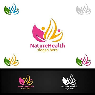 EPS 해외이미지 디자인 잎 사람없음 심볼 에코 내추럴 바이오 브랜딩 해외일러스트 식물 환경 파일형식 벡터 이미지허브