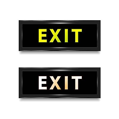 EPS 해외이미지 디자인 벽 백그라운드 일러스트 비즈니스 텍스트 출입구 경고 안전 건물 그래픽 빨간색 초록색 단어 빛 상자 문 검은색 회색 정보 흰색 긴급 위험 탈출 방향 심볼 사인 보안 대문 고립 대피 주목 해외일러스트 문자 건축물 컬러 컨셉 파일형식 벡터 이미지허브