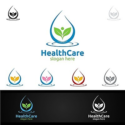 EPS 해외이미지 디자인 잎 사람없음 물방울 심볼 에코 바이오 브랜딩 해외일러스트 식물 환경 파일형식 벡터 이미지허브