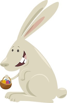 EPS 해외이미지 한마리 동물캐릭터 일러스트 들기 사람없음 바구니 토끼 부활절계란 해외일러스트 일러캐릭터 동물 캐릭터 1 포유류 모션 부활절 반려동물 계란 파일형식 벡터 이미지허브