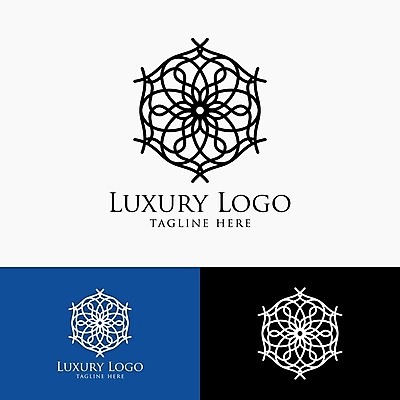 EPS 해외이미지 문양 일러스트 사람없음 파란색 고급 심볼 아라베스크 해외일러스트 컬러 컨셉 파일형식 벡터 이미지허브