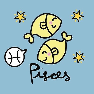 EPS 해외이미지 별 말풍선 두마리 일러스트 어류 사람없음 별자리캐릭터 점성술 천문학 물고기자리 엘리먼트 필기체 해외일러스트 일러캐릭터 자연요소 문자 캐릭터 교육 2 수중동물 별자리 파일형식 벡터 이미지허브