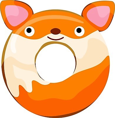 EPS 해외이미지 동물 캐릭터 디자인 얼굴 어린이 음식 일러스트 디저트 사탕 요리 장식 컬러풀 빵집 플랫 도넛 달콤 맛 만화 굽기 먹기 여우 고립 해외일러스트 일러캐릭터 컬러 컨셉 포유류 모션 사람 신체부위 상점 구이 파일형식 벡터 이미지허브