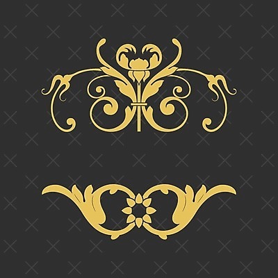 EPS 해외이미지 디자인 백그라운드 꽃무늬 패턴 일러스트 추상 미술 그래픽 장식 유행 검은색 수확 우아함 복고 그리스인 바로크 빅토리아 엘리먼트 스타일 해외일러스트 서양인 꽃 컬러 컨셉 무늬 농업 문화예술 파일형식 벡터 이미지허브