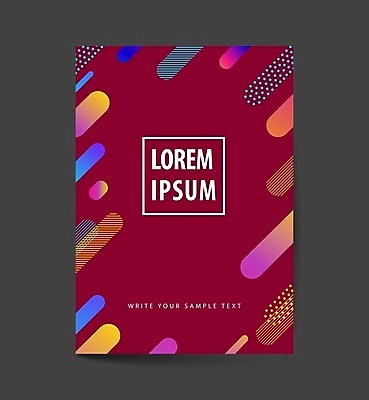 EPS 해외이미지 디자인 백그라운드 일러스트 추상 사람없음 빨간색 지오메트릭 해외일러스트 컬러 무늬 파일형식 벡터 이미지허브