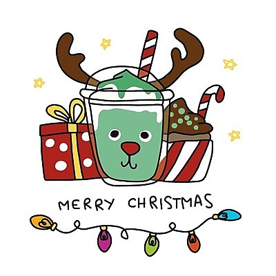 EPS 해외이미지 캐릭터 디자인 크리스마스장식 크리스마스 일러스트 빨대 사람없음 장식 선물상자 루돌프 축하 알전구 지팡이장식 크리스마스지팡이 테이크아웃컵 해외일러스트 일러캐릭터 기념일 컨셉 전구 지팡이 사슴 선물 컵 상자 파일형식 벡터 이미지허브