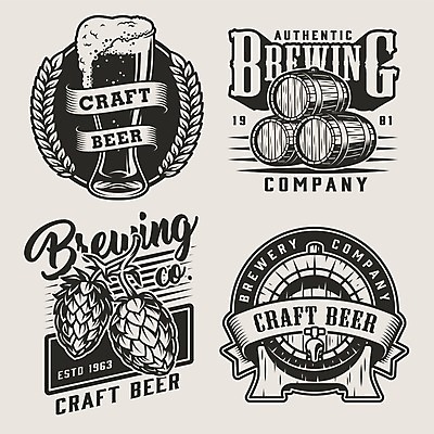 EPS 리본 일러스트 맥주 사람없음 세트 흐름 빈티지 원형 심볼 수도꼭지 보리 맥주잔 맥주거품 맥주통 홉 국내일러스트 도형 식물 컨셉 술잔 곡류 주류 거품 파일형식 벡터 이미지허브