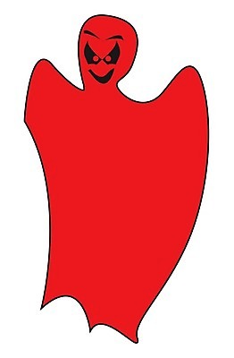 EPS 해외이미지 실루엣 일러스트 미술 그래픽 빨간색 숫자 할로윈 죽음 유령 무서움 만화 그림 윤곽 코믹 나쁜 고립 해외일러스트 문자 감정 컬러 문화예술 촬영기법 파일형식 벡터 이미지허브