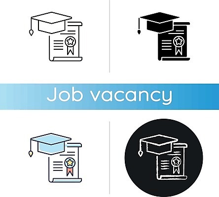 EPS 해외이미지 일러스트 학사모 졸업 사람없음 세트 원형 졸업장 인턴쉽 해외일러스트 도형 모자_잡화 교육 파일형식 벡터 이미지허브