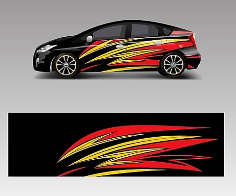 EPS 해외이미지 디자인 백그라운드 일러스트 자동차 추상 사람없음 목업 자동차코팅 해외일러스트 육상교통 무늬 파일형식 벡터 이미지허브