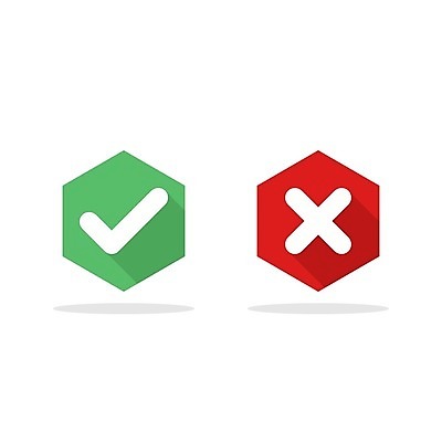 EPS 해외이미지 십자가 일러스트 비즈니스 추상 빨간색 초록색 금융 상자 사무실 디지털 웹 금지 플랫 끝 선택 X 투표 심볼 체크 확인 흔적 사인 긍정 고립 부정적 잘못 해외일러스트 알파벳 감정 컬러 컨셉 무늬 인터넷 경제 선거 파일형식 벡터 영어 민주주의 문자 이미지허브