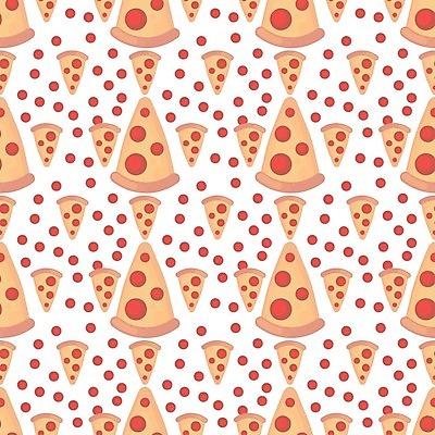 EPS 해외이미지 디자인 패턴 일러스트 피자 사람없음 패턴백그라운드 메뉴 조각피자 피자조각 피자집 해외일러스트 조각 백그라운드 무늬 패스트푸드 서양음식 상점 파일형식 벡터 이미지허브