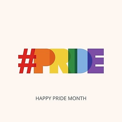 EPS 해외이미지 일러스트 타이포그라피 사람없음 무지개색 해시태그 성소수자 해외일러스트 문자 컬러풀 특수문자 파일형식 벡터 이미지허브