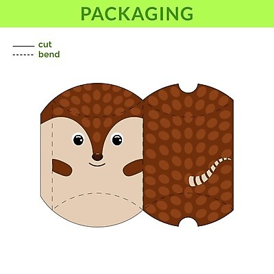 EPS 해외이미지 일러스트 사람없음 종이접기 DIY 아르마딜로 전개도 해외일러스트 동물 종이 취미 접기 파일형식 벡터 이미지허브