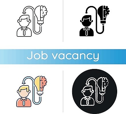 EPS 해외이미지 화살표 일러스트 전구 아이디어 사람없음 세트 원형 뇌 정신건강 해외일러스트 도형 컨셉 건강 파일형식 벡터 이미지허브