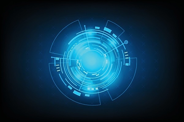 EPS 해외이미지 백그라운드 일러스트 사람없음 디지털 사이버 UI 인터페이스 SF 해외일러스트 파일형식 벡터 이미지허브