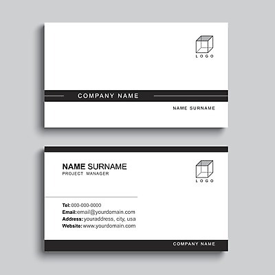 EPS 해외이미지 디자인 일러스트 명함 사람없음 세트 검은색 흰색 정사각형 심플 테마 스타일 미니멀리스트 해외일러스트 도형 컬러 파일형식 벡터 이미지허브