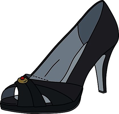 EPS 해외이미지 신발 일러스트 빨간색 유행 검은색 어둠 회색 춤 황금 우아함 저녁 샌들 가죽 만화 펌프 소셜 해외일러스트 컬러 컨셉 문화예술 야간 파일형식 벡터 이미지허브