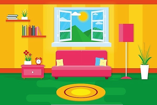 EPS 해외이미지 식물 라이프스타일 디자인 꽃 벽 시계 가구 백그라운드 컨셉 의자 일러스트 창문 베개 탁자 선반 바닥 아파트 주택 실내 내부 장식 책 빛 소파 컬러풀 텔레비전 카펫 방 램프 플랫 고급 냄비 큼 만화 캐비닛 책상 오브젝트 그림 리빙 스타일 해외일러스트 컬러 생활용품 침구 조명 건물 생활 전자제품 솥 크기 사물함 파일형식 벡터 이미지허브